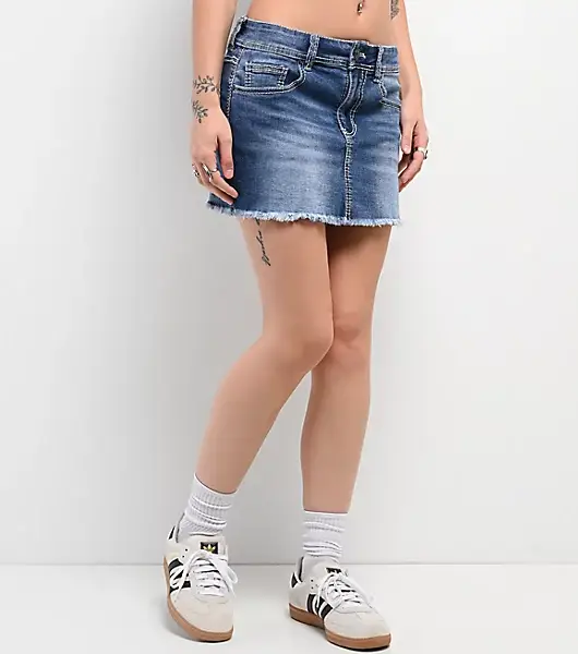 Ninth Hall Alyssia Heavenly Cutoff Mini Skirt (1)