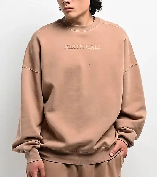 Ninth Hall Fundamentals Logo Chanterelle Men’s Sweatshirt